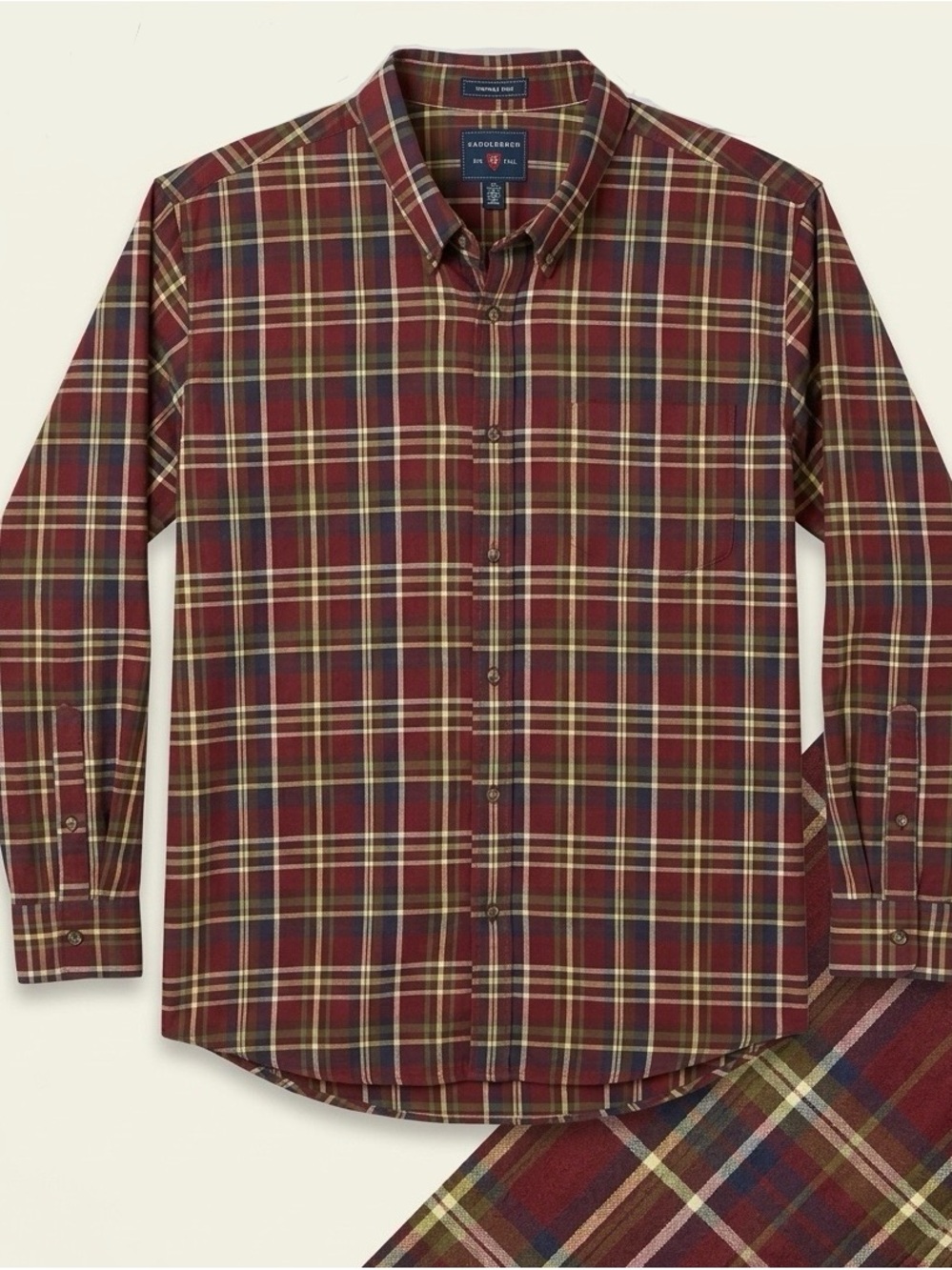 Button Down Flannel Saddlebred